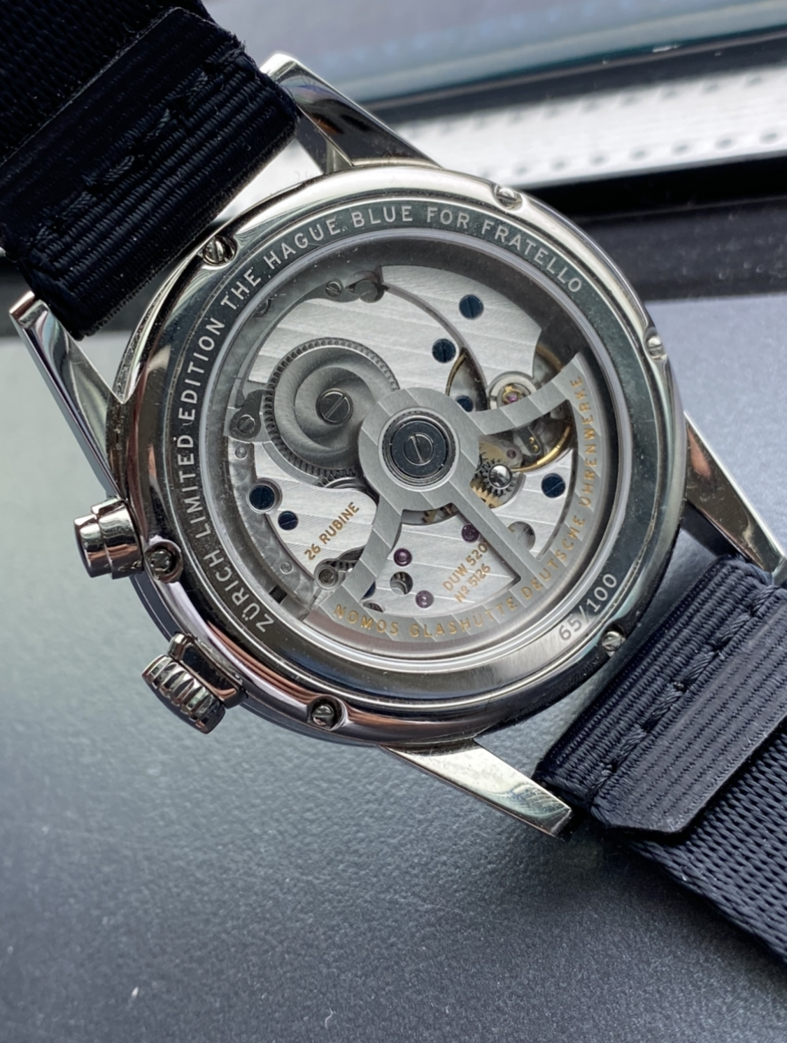 Owner's Review: Fratello x Nomos Glashutte Weldzeit Blue Panda